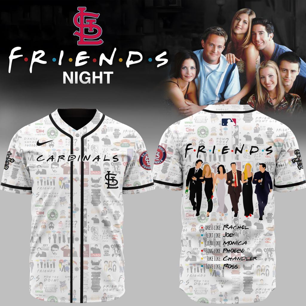 Premium Mlb St. Louis Cardinals X Friends Custom Baseball Jersey