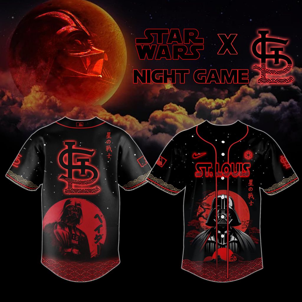 Premium Mlb St. Louis Cardinals X Star Wars Custom Baseball Jersey