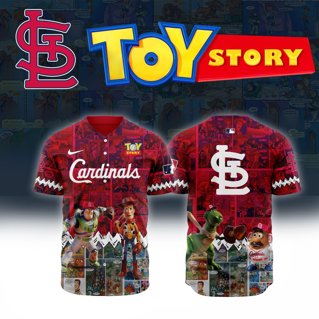 Premium Mlb St. Louis Cardinals X Toy Story Custom Baseball Jersey
