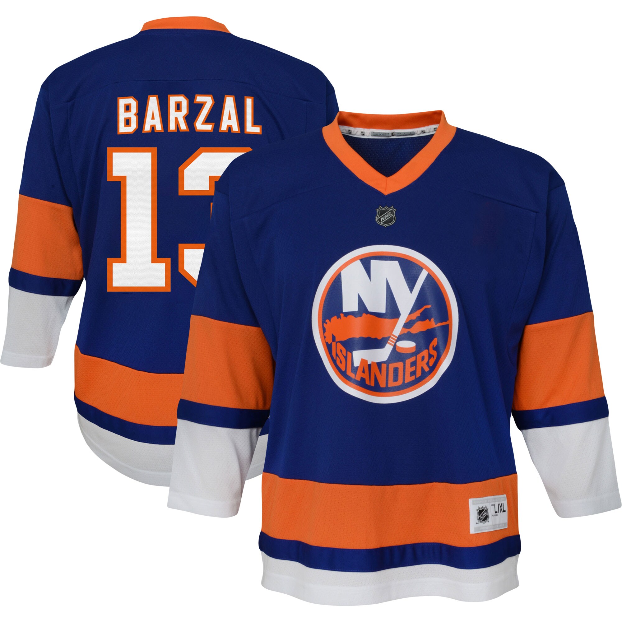 Preschool New York Islanders Mathew Barzal Royal Home Player Hockey Jersey - JS220 