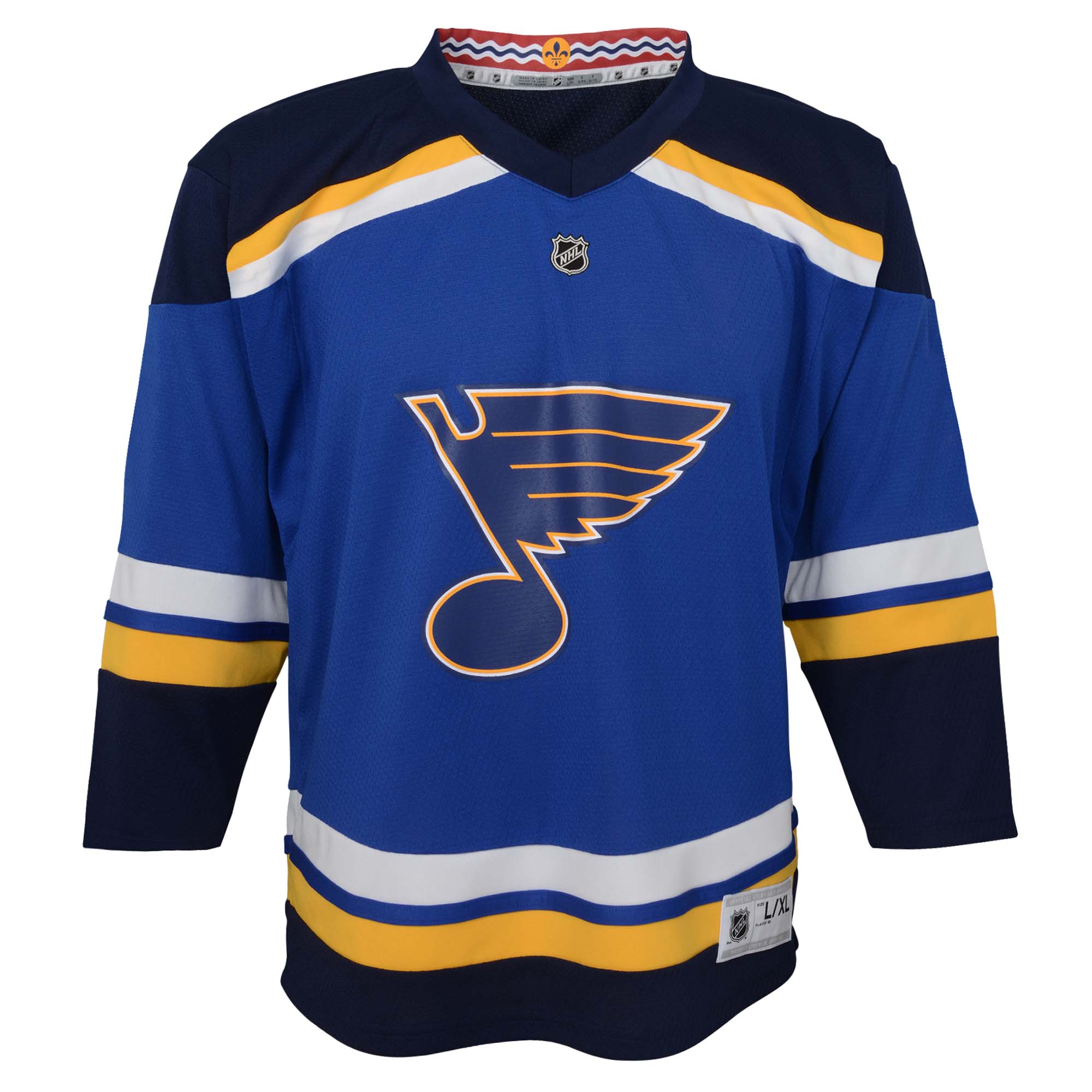 Alternative view of Preschool St. Louis Blues Blue Home Hockey Jersey - JS370 