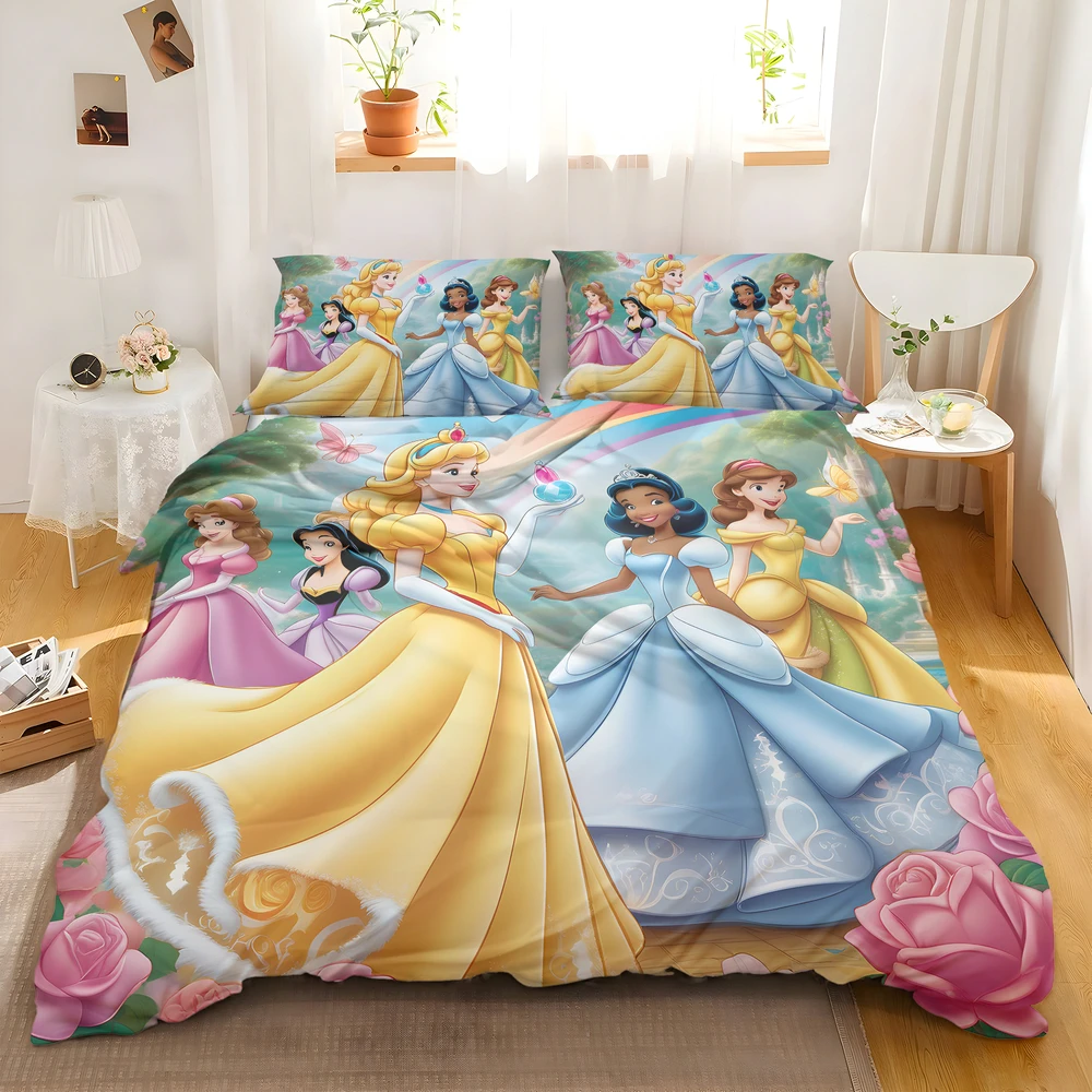 Alternative view of Princess Garden Dreams In Bloom Bedding Set - Custom Bedding Set