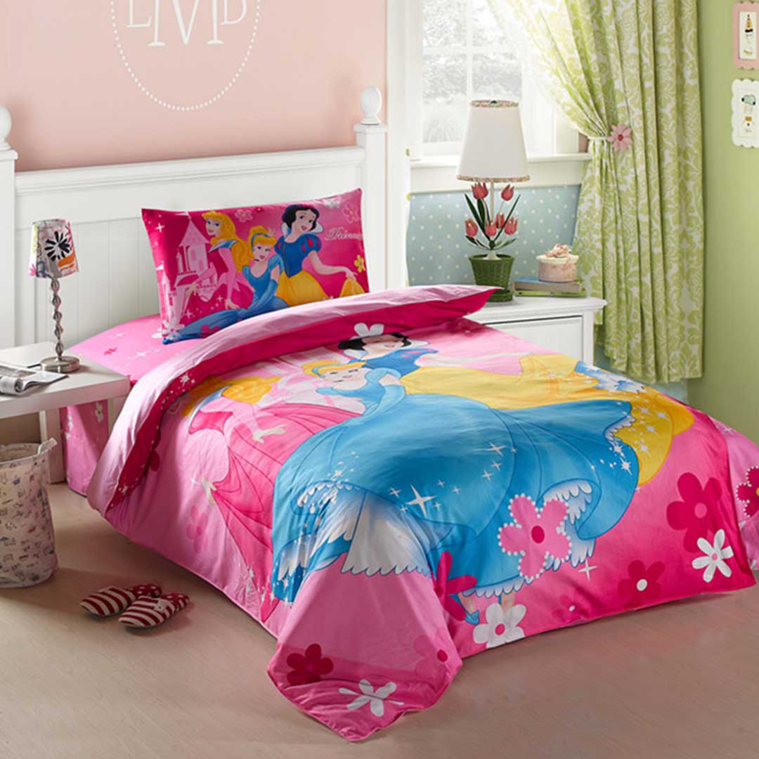 Princess Girls Bedding Twin Size Set - Custom Bedding Set