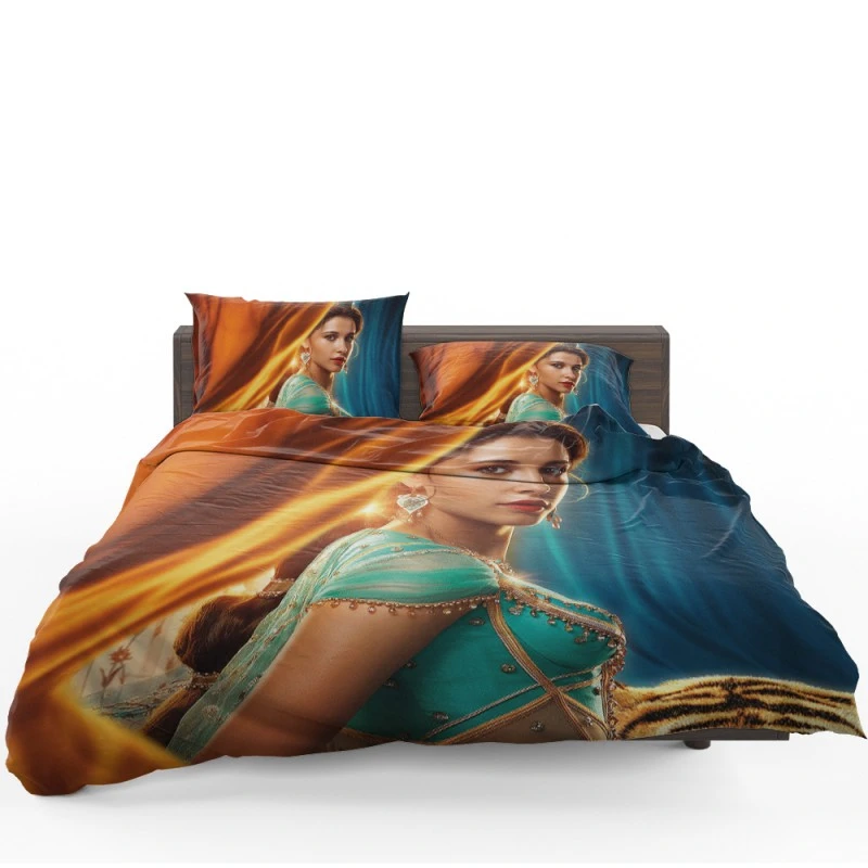 Princess Jamine Naomi Scott In Aladdin Movie Bedding Set - Custom Bedding Set