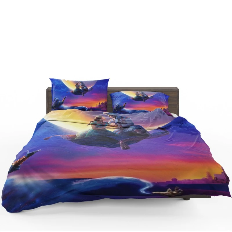 Princess Jasmine Will Smith In Aladdin Movie Bedding Set - Custom Bedding Set