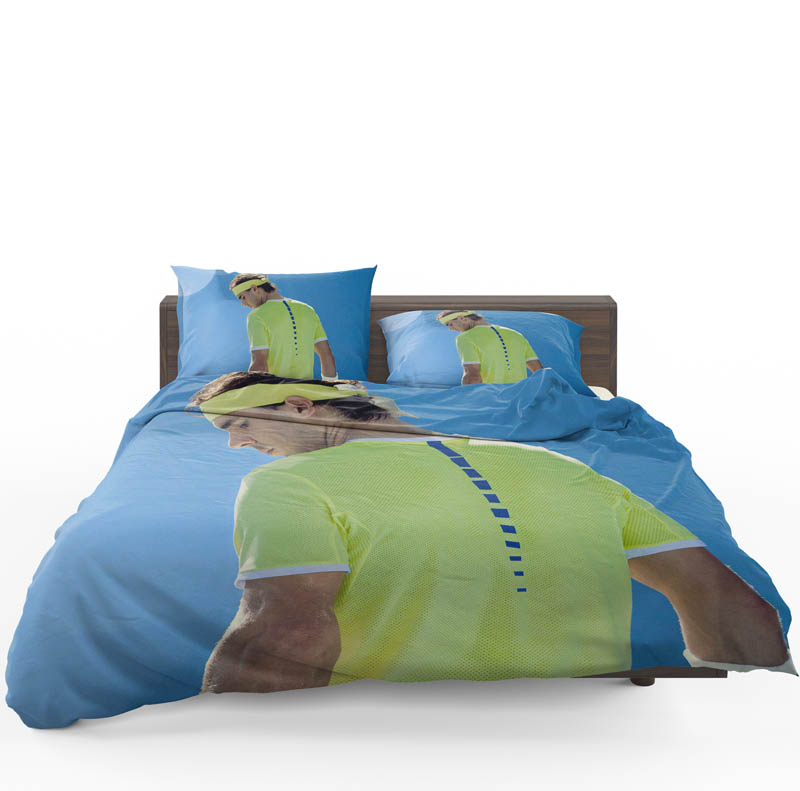 Alternative view of Rafael Nadal Wimbledon Tennis Bedding Set - Custom Bedding Set
