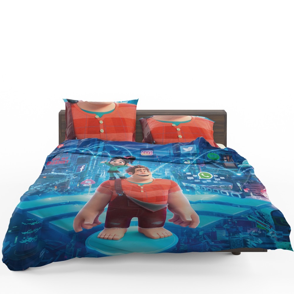 Ralph Breaks The Internet Movie Disney Vanellope Von Schweetz Bedding Set - Custom Bedding Set