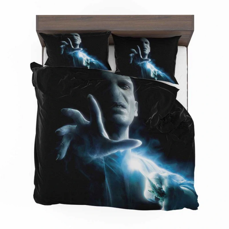 Alternative view of Ralph Fiennes As Lord Voldemort In Harry Potter Movie Bedding Set - Custom Bedding Set