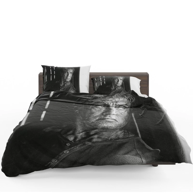 Rambo Last Blood Movie Sylvester Stallone Bedding Set - Custom Bedding Set