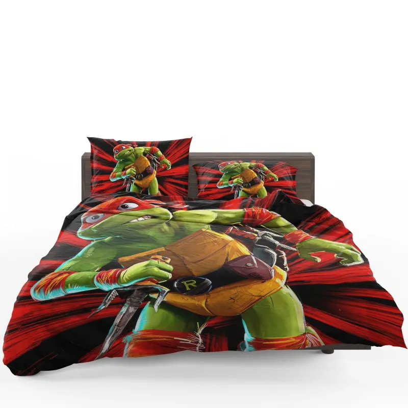 Raphael Teenage Mutant Ninja Turtles Hero Bedding Set - Custom Bedding Set