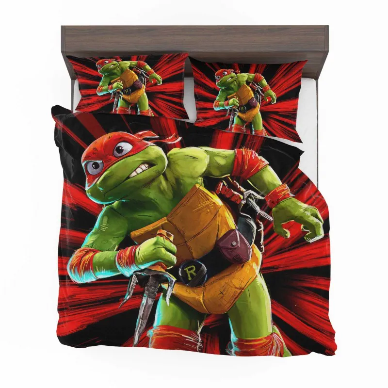 Alternative view of Raphael Teenage Mutant Ninja Turtles Hero Bedding Set - Custom Bedding Set