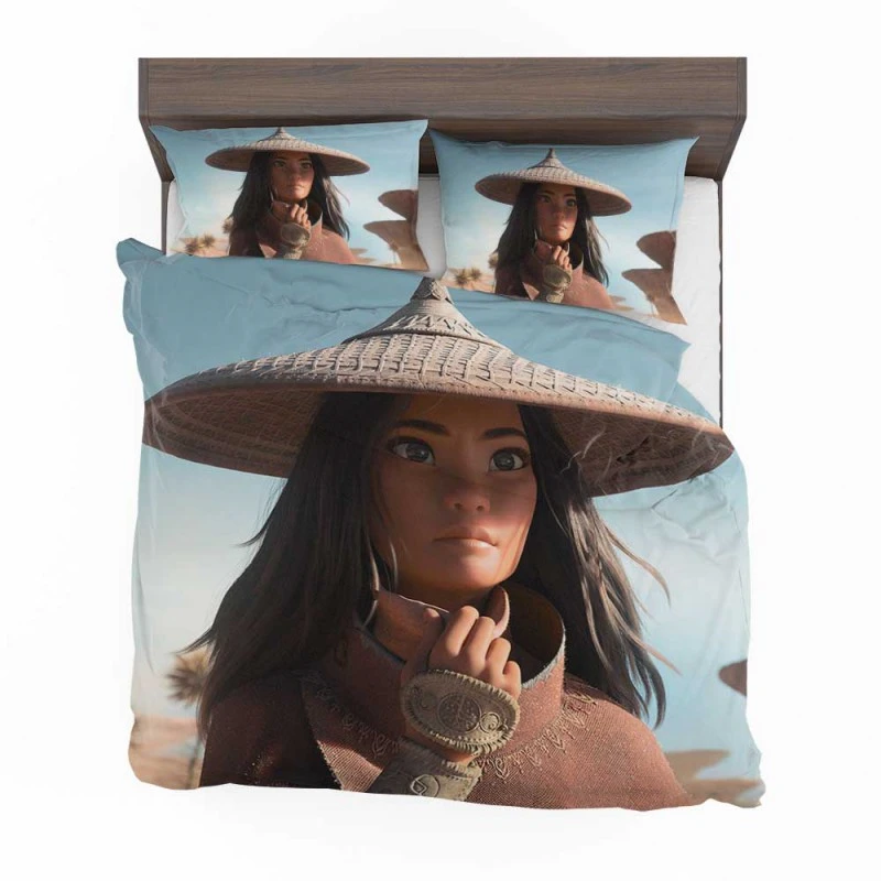 Alternative view of Raya And The Last Dragon Animation Movie Bedding Set - Custom Bedding Set