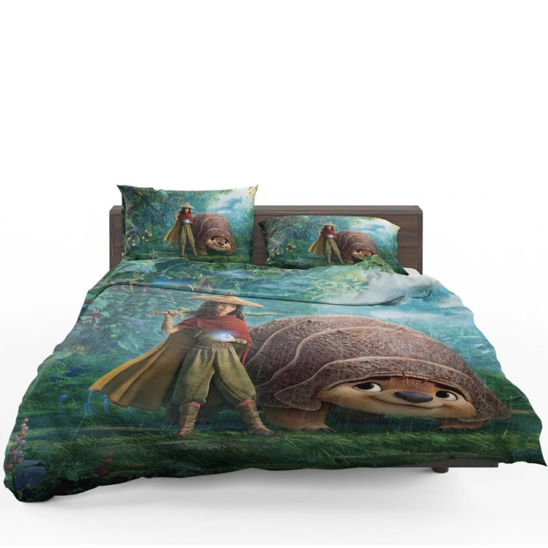 Raya And The Last Dragon Movie Bedding Set - Custom Bedding Set