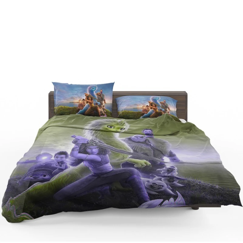 Raya And The Last Dragon Movie Sisu Tuk Tuk Bedding Set - Custom Bedding Set