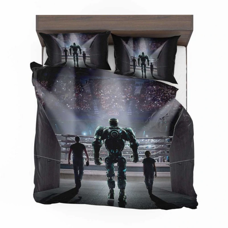 Alternative view of Real Steel Movie Bedding Set - Custom Bedding Set