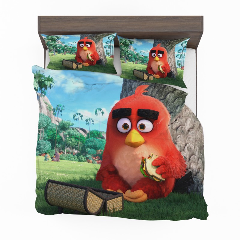 Alternative view of Red Angry Birds Movie Bedding Set - Custom Bedding Set