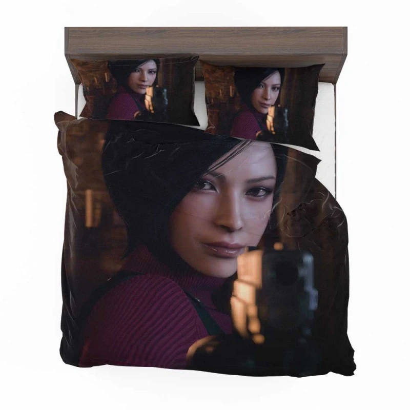Alternative view of Resident Evil 4 Movie Ada Wong Bedding Set - Custom Bedding Set