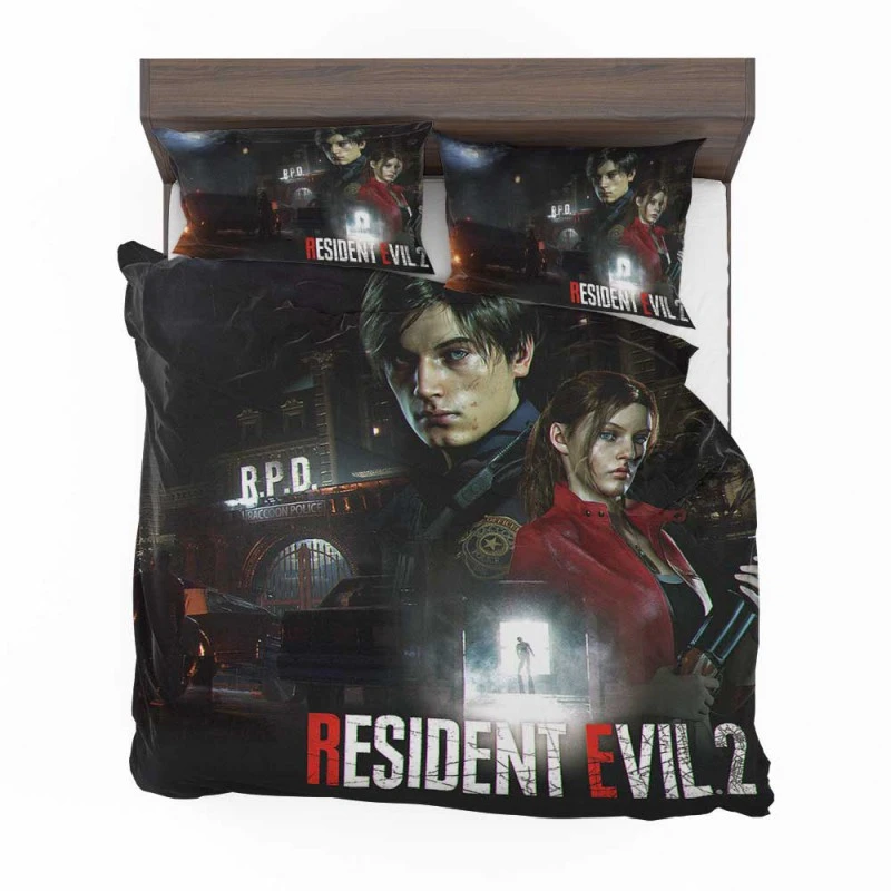 Alternative view of Resident Evil Horror Movie Bedding Set - Custom Bedding Set