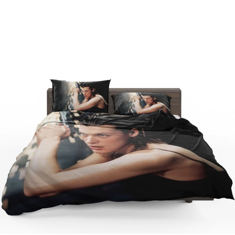 Resident Evil Movie Milla Jovovich Bedding Set - Custom Bedding Set