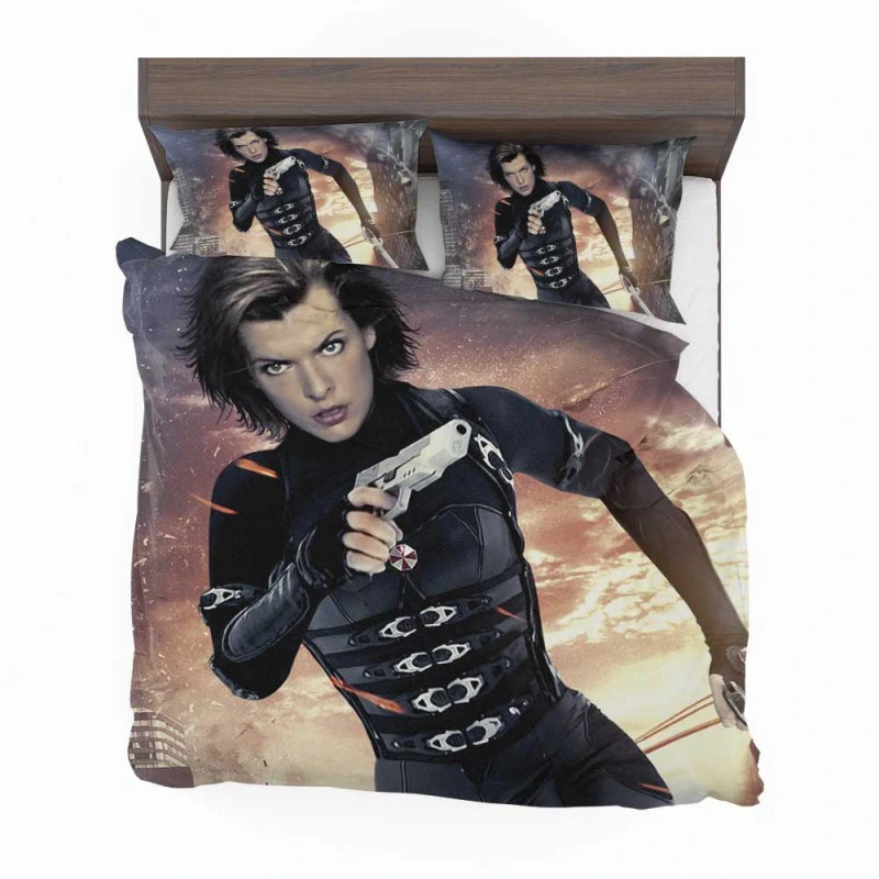 Alternative view of Resident Evil Retribution Thriller Movie Bedding Set - Custom Bedding Set