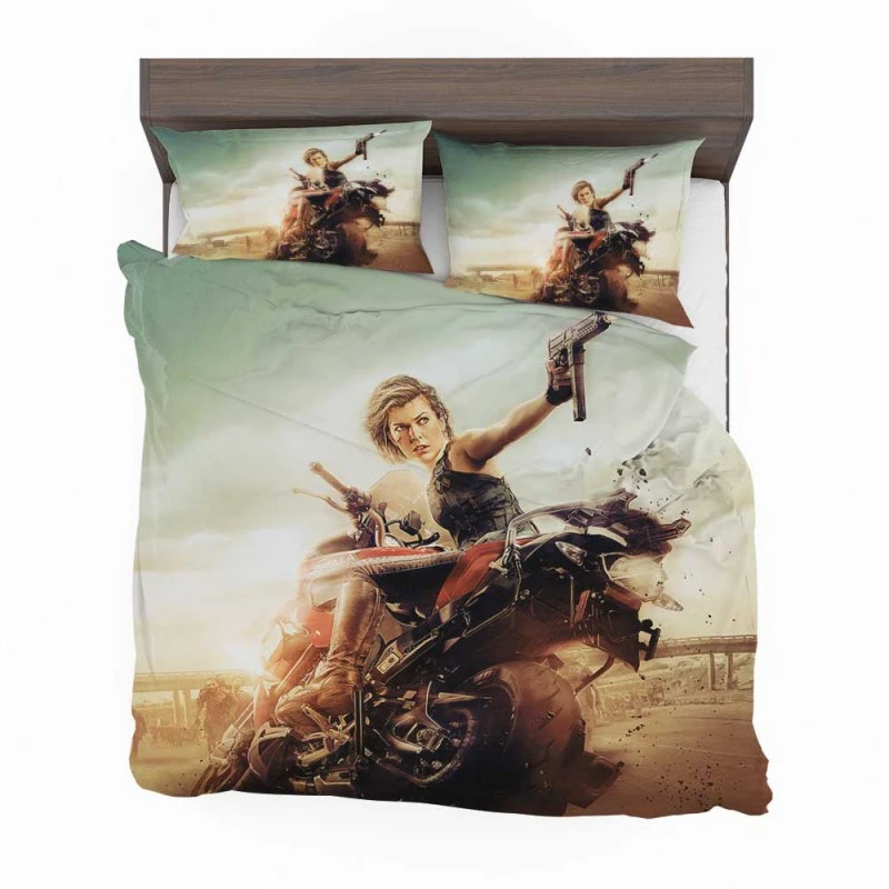 Alternative view of Resident Evil The Final Chapter Movie Bedding Set - Custom Bedding Set