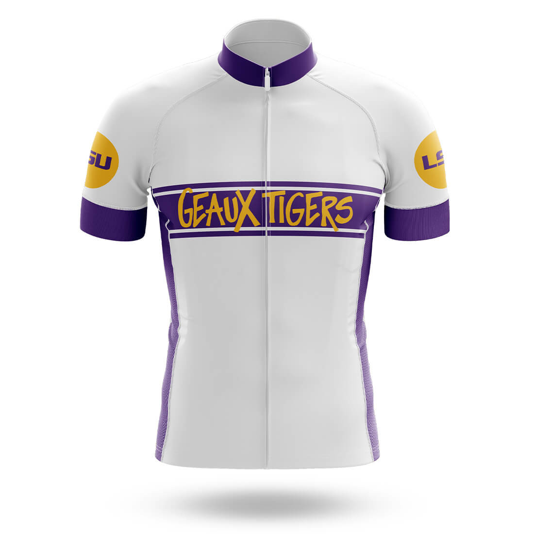 Alternative view of Retro Louisiana State University - Men's Cycling Kit