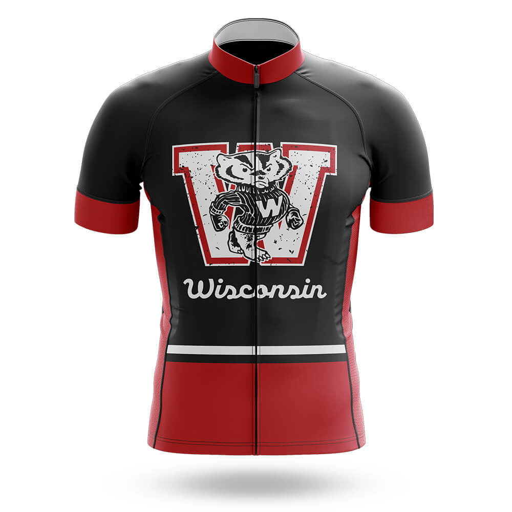 Alternative view of Retro UW Badgers - Men's Cycling Kit