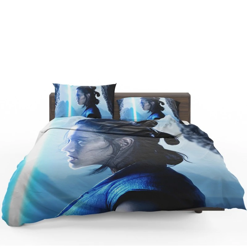 Rey Lightsaber In Star Wars The Last Jedi Movie Bedding Set - Custom Bedding Set
