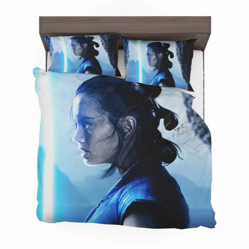 Alternative view of Rey Lightsaber In Star Wars The Last Jedi Movie Bedding Set - Custom Bedding Set