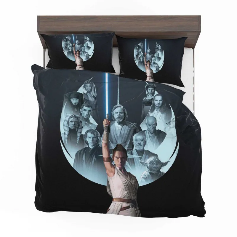 Alternative view of Rey Star Wars New Beginnings Bedding Set - Custom Bedding Set