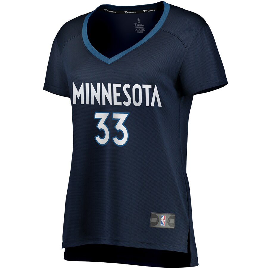 Alternative view of Robert Covington Minnesota Timberwolves Fanatics Branded Women's Fast Break Replica Player Basketball Jersey - Icon Edition - Navy