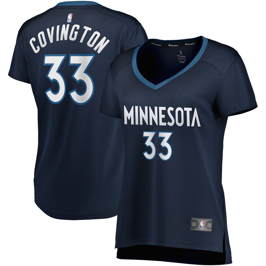 Robert Covington Minnesota Timberwolves Fanatics Branded Women's Fast Break Replica Player Basketball Jersey - Icon Edition - Navy