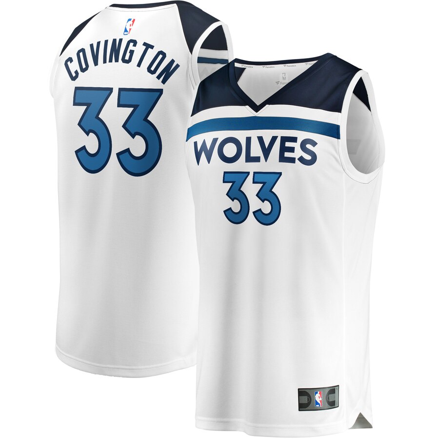 Robert Covington Minnesota Timberwolves Fanatics Branded Youth Fast Break Replica Player Basketball Jersey - Association Edition - White