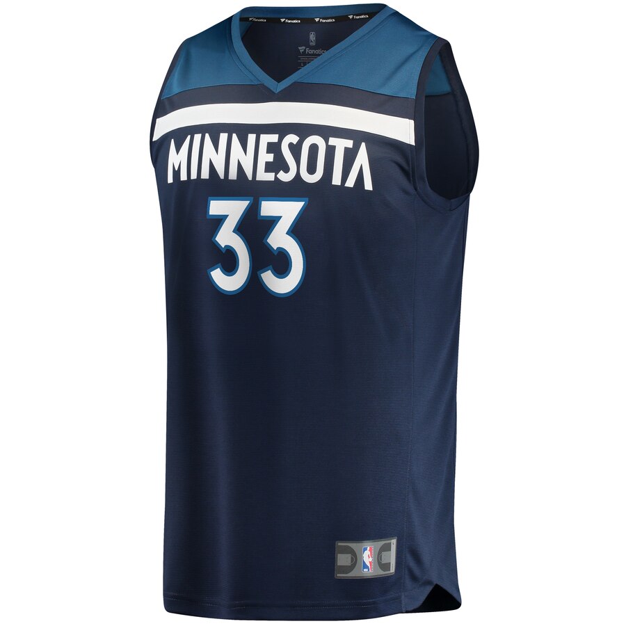 Alternative view of Robert Covington Minnesota Timberwolves Fanatics Branded Youth Fast Break Replica Player Basketball Jersey - Icon Edition - Navy