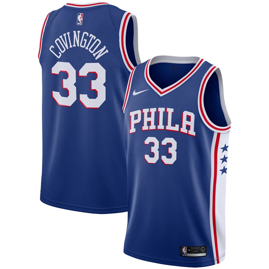 Robert Covington Philadelphia 76ers Replica Swingman Basketball Jersey - Icon Edition - Royal