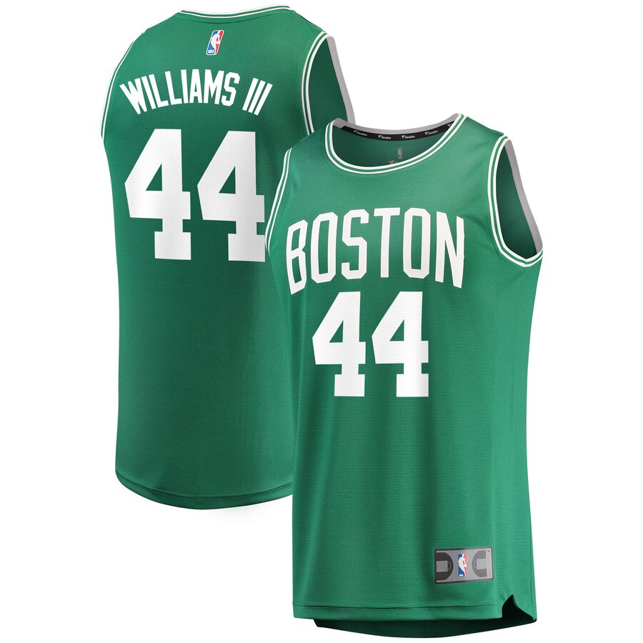 Robert Williams Iii Boston Celtics Fanatics Branded 2020 Nba Draft First Round Pick Fast Break Replica Basketball Jersey Kelly Green - Icon Edition