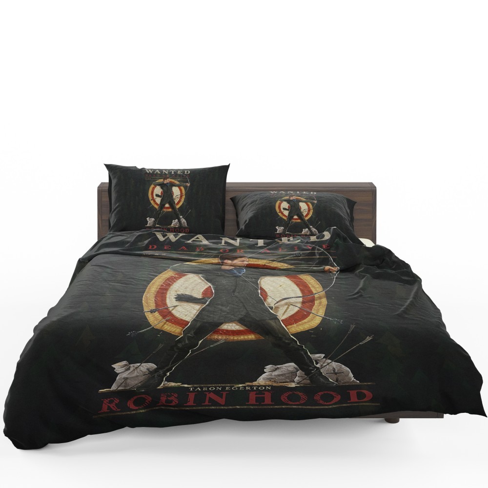 Robin Hood 2018 Movie Taron Egerton Bedding Set - Custom Bedding Set