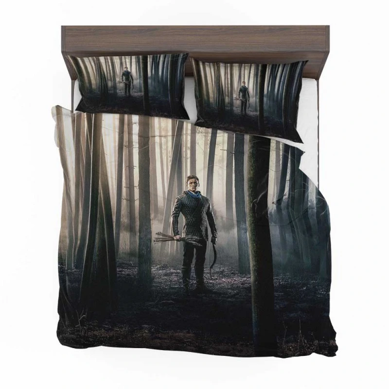 Alternative view of Robin Hood Movie Taron Egerton Bedding Set - Custom Bedding Set