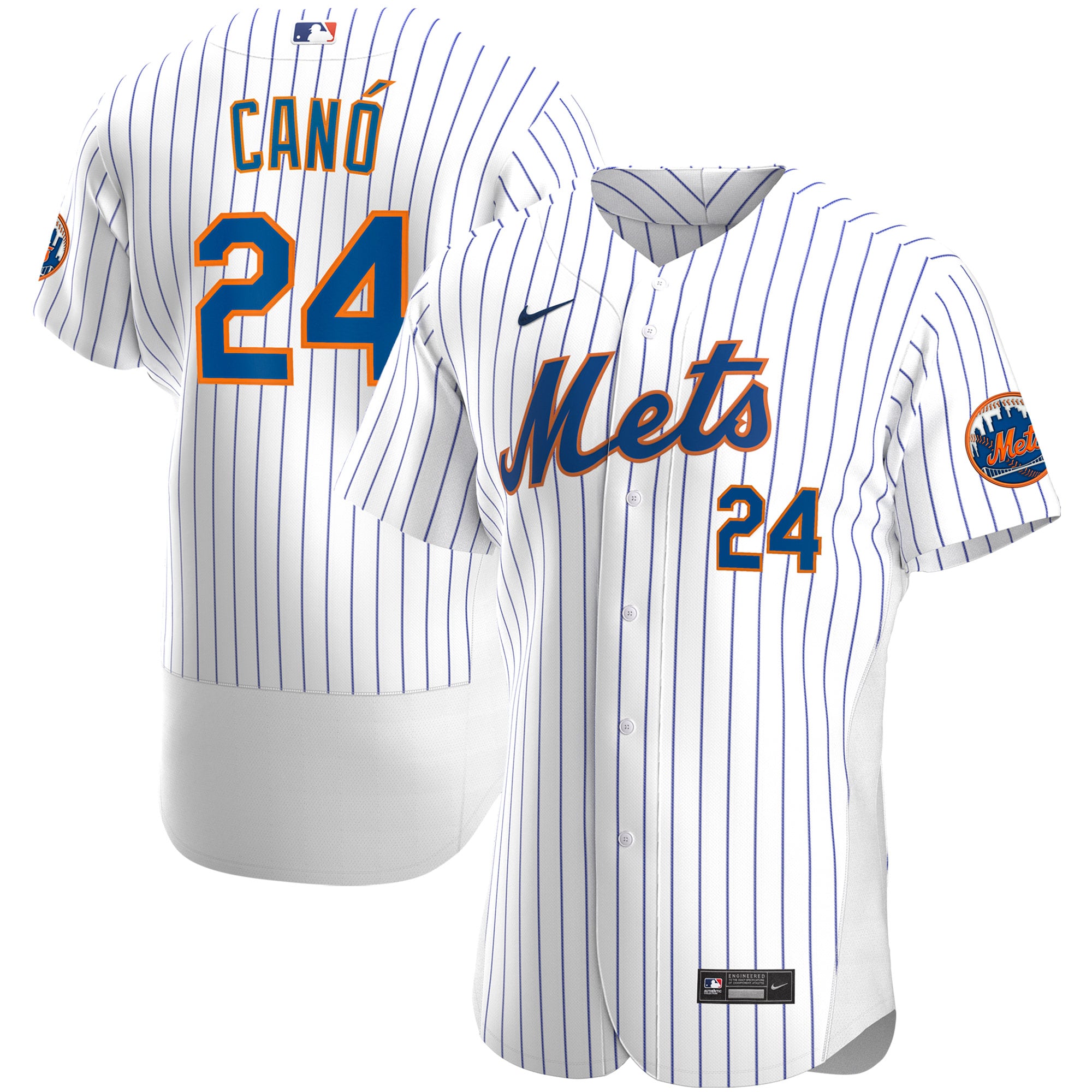Robinson Cano New York Mets Home Authentic Player Baseball Jersey - White