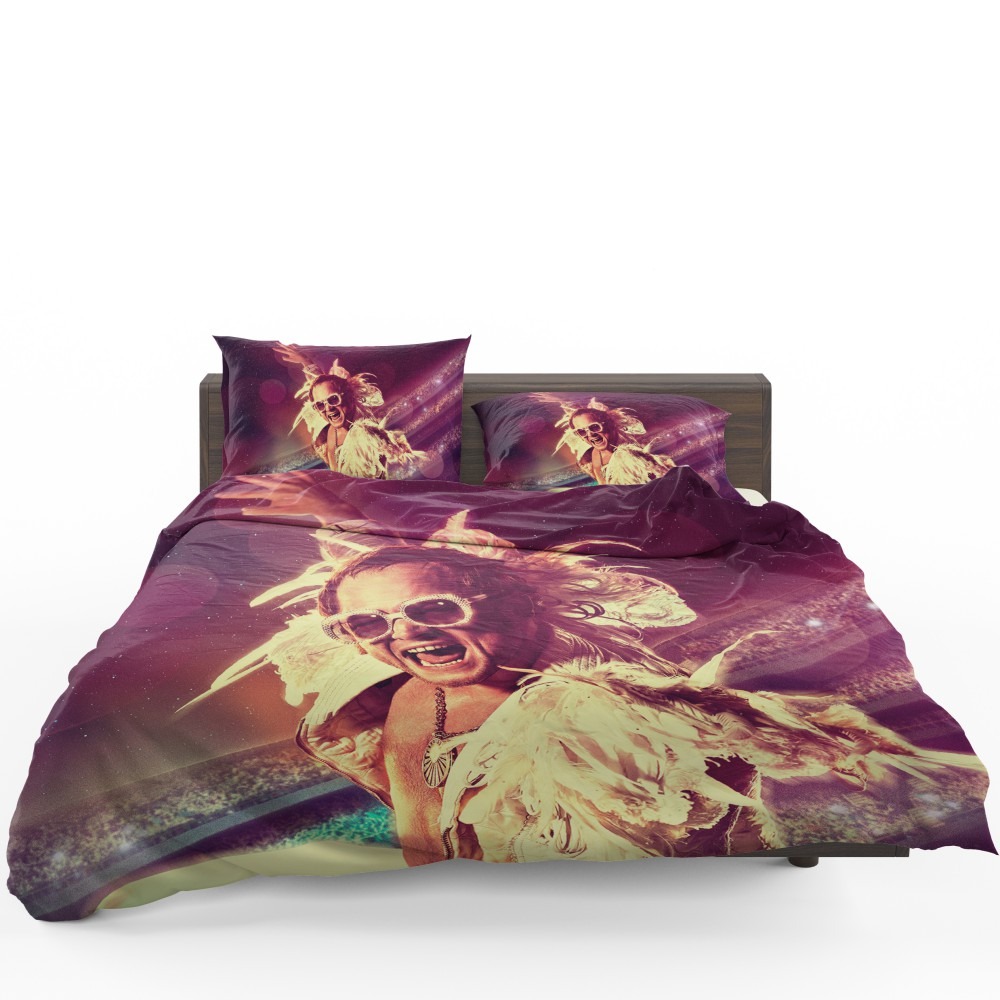RocketMan Movie Taron Egerton Rocketman Bedding Set - Custom Bedding Set