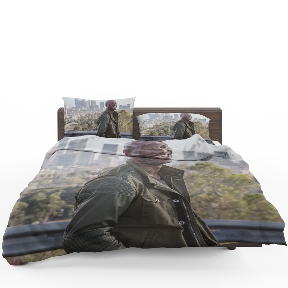 Roman Pearce Tyrese Gibson In Furious 7 Fast & Furious Bedding Set - Custom Bedding Set