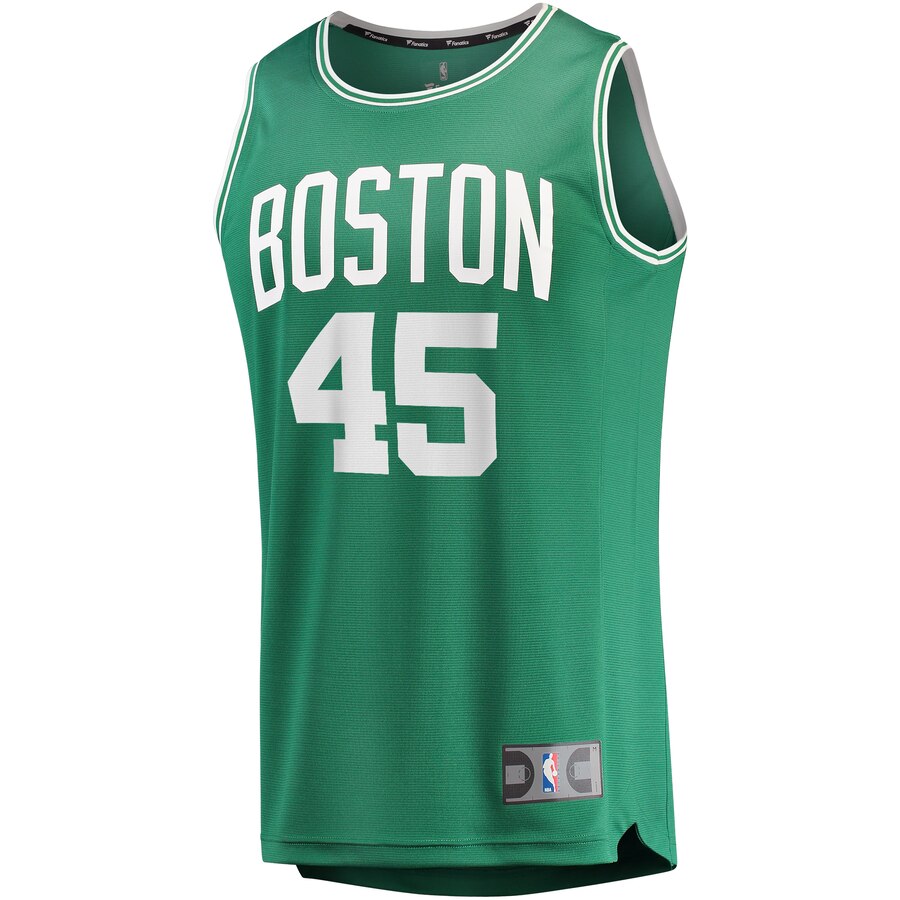 Alternative view of Romeo Langford Boston Celtics Fanatics Branded Fast Break Replica Player Basketball Jersey - Icon Edition - Kelly Green