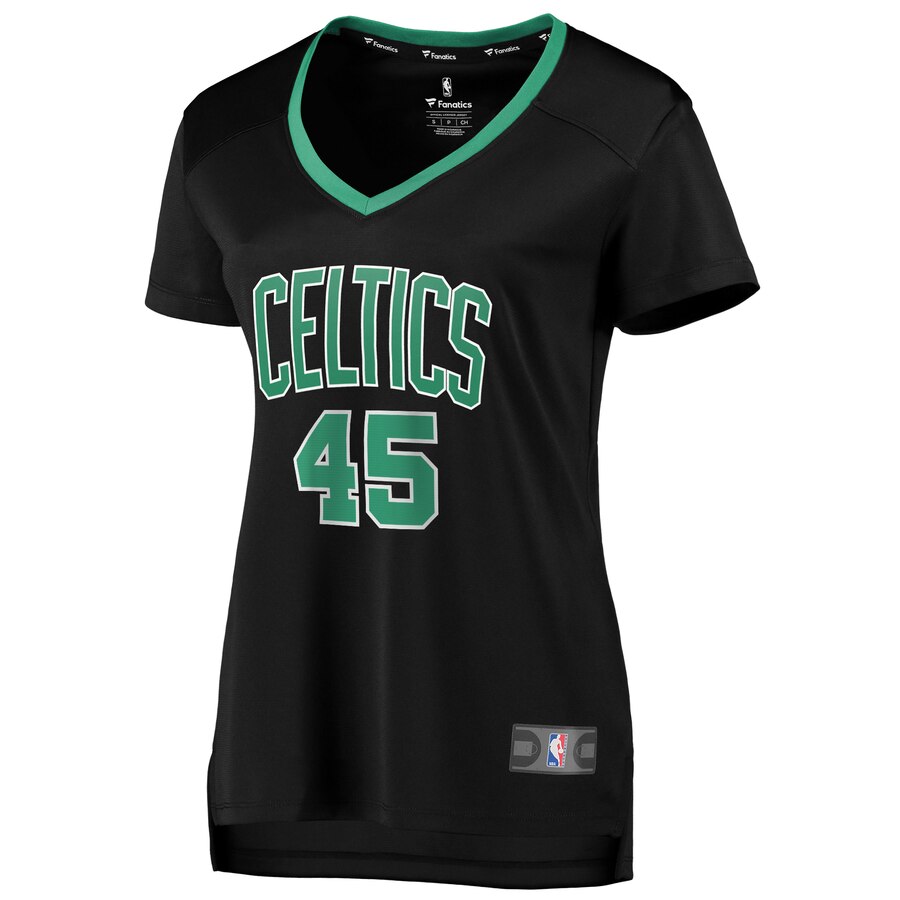 Alternative view of Romeo Langford Boston Celtics Fanatics Branded Women's Fast Break Replica Player Basketball Jersey - Statement Edition - Black