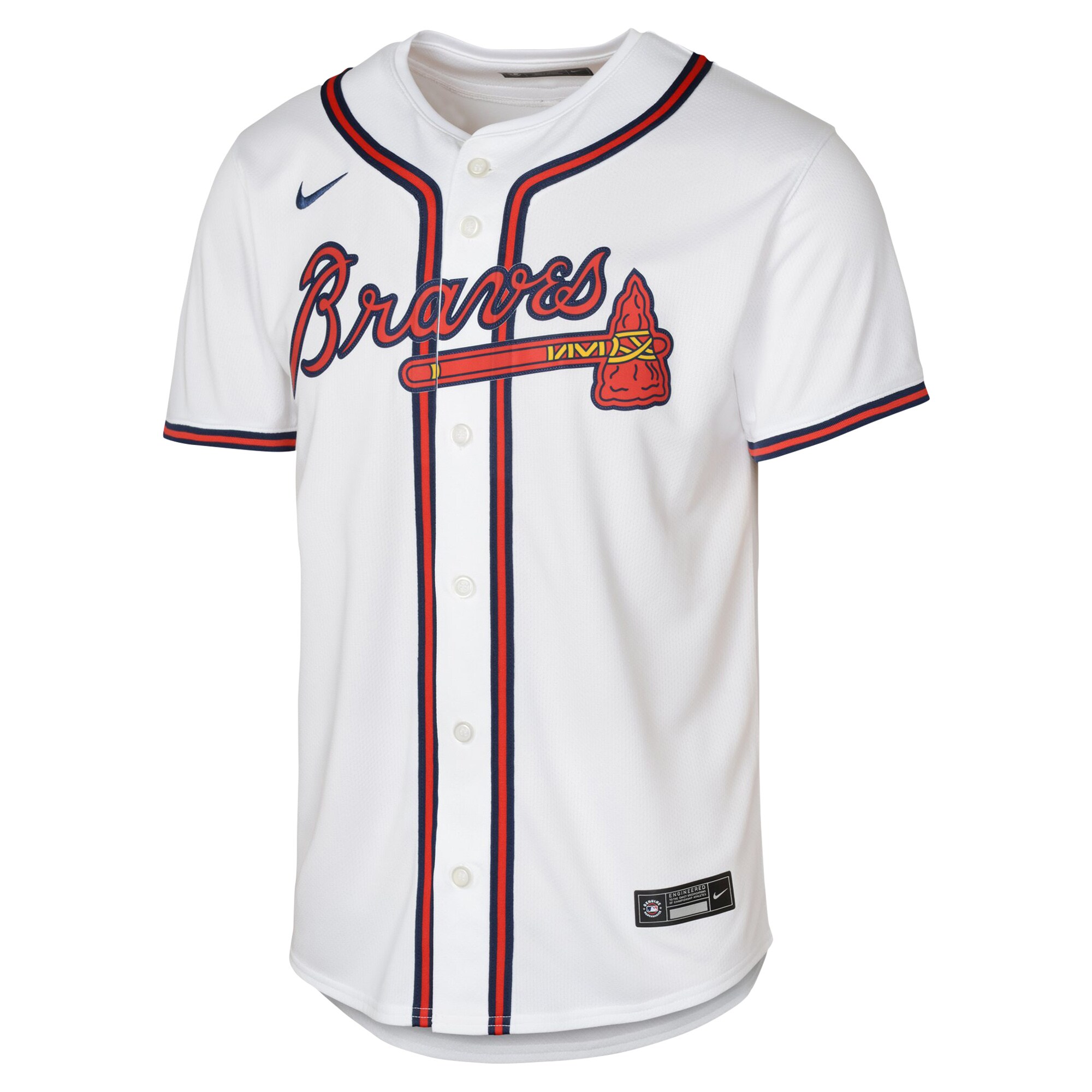Alternative view of Ronald AcuÃƒÆ’Ã‚Â±a Jr. Atlanta Braves Youth Home Limited Player Baseball Jersey - White