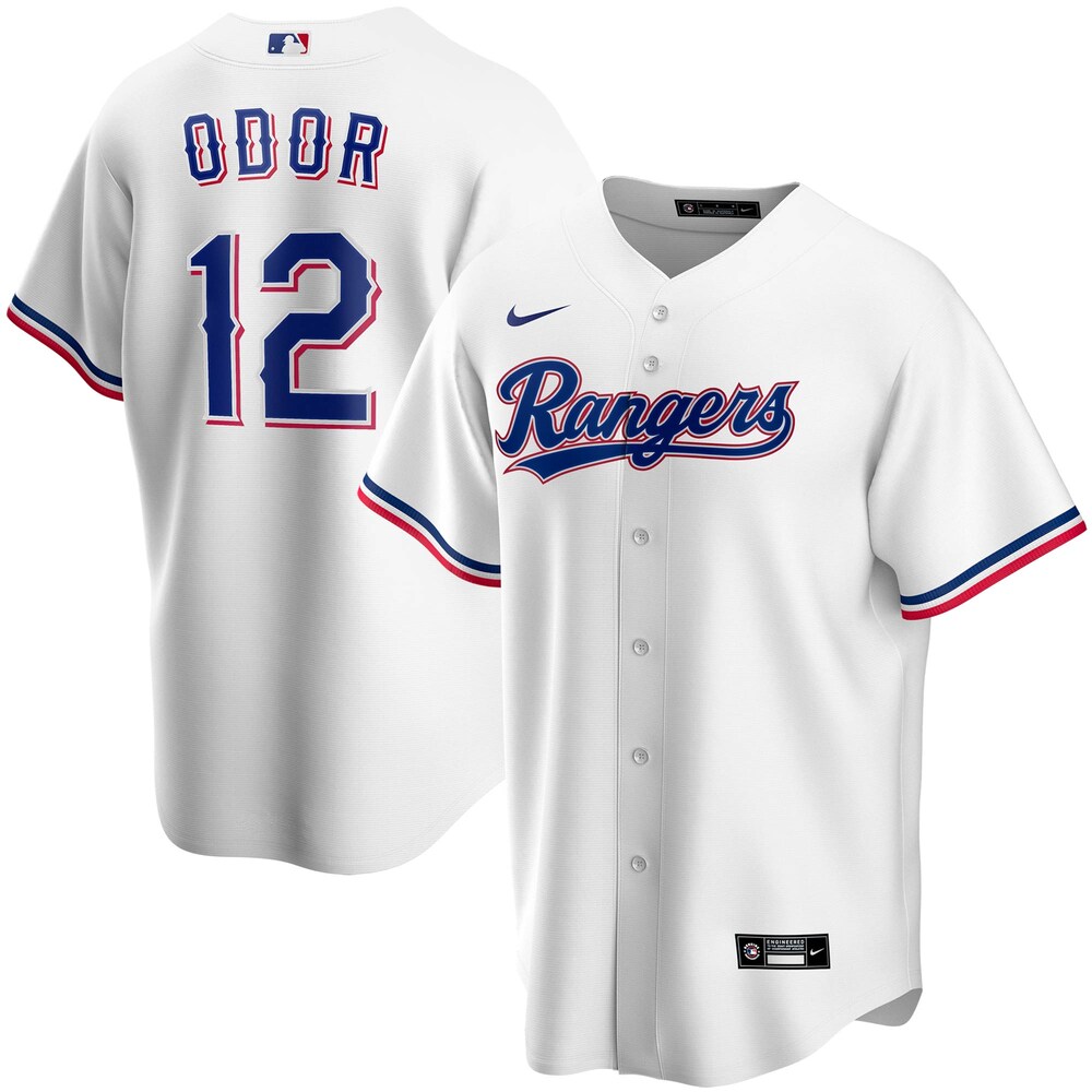 Rougned Odor Texas Rangers Home 2020 Player Baseball Jersey - White Color