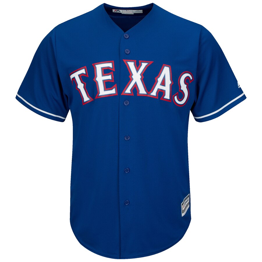 Alternative view of Rougned Odor Texas Rangers Majestic Alternate Official Cool Base Replica Player Baseball Jersey - Royal