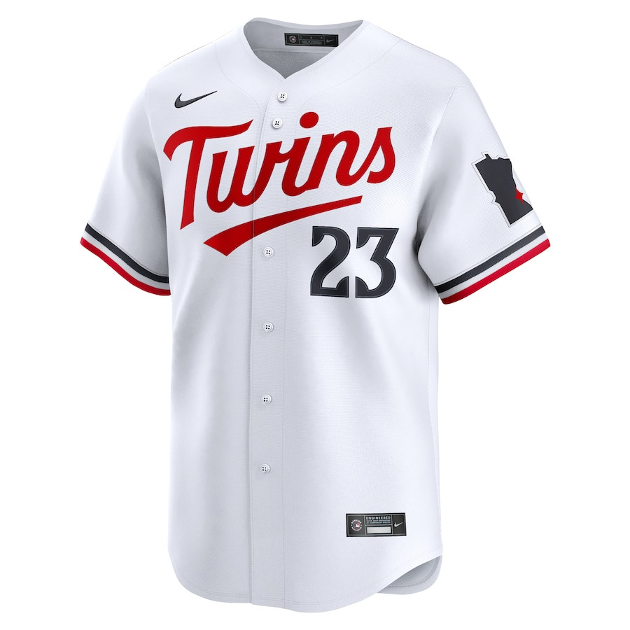 Alternative view of Royce Lewis 23 Minnesota Twins Home Limited Player Men Baseball Jersey - White 