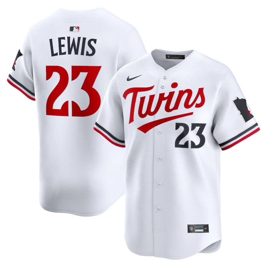 Royce Lewis 23 Minnesota Twins Home Limited Player Men Baseball Jersey - White 