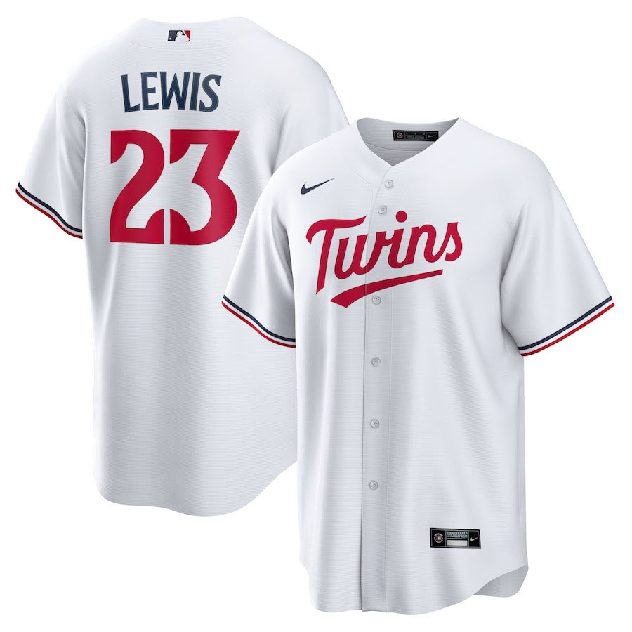 Royce Lewis 23 Minnesota Twins Player Men Baseball Jersey - White 