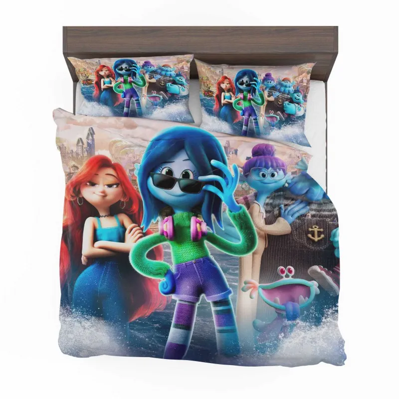 Alternative view of Ruby Gillman Teenage Kraken Chronicles Bedding Set - Custom Bedding Set